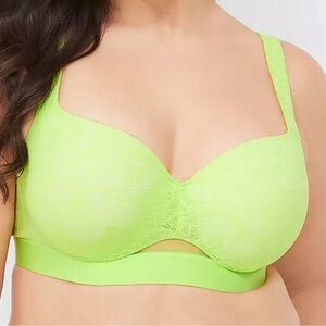 NEW w TAGS Cacique Bra 44D comfort bliss lightly lined balconette